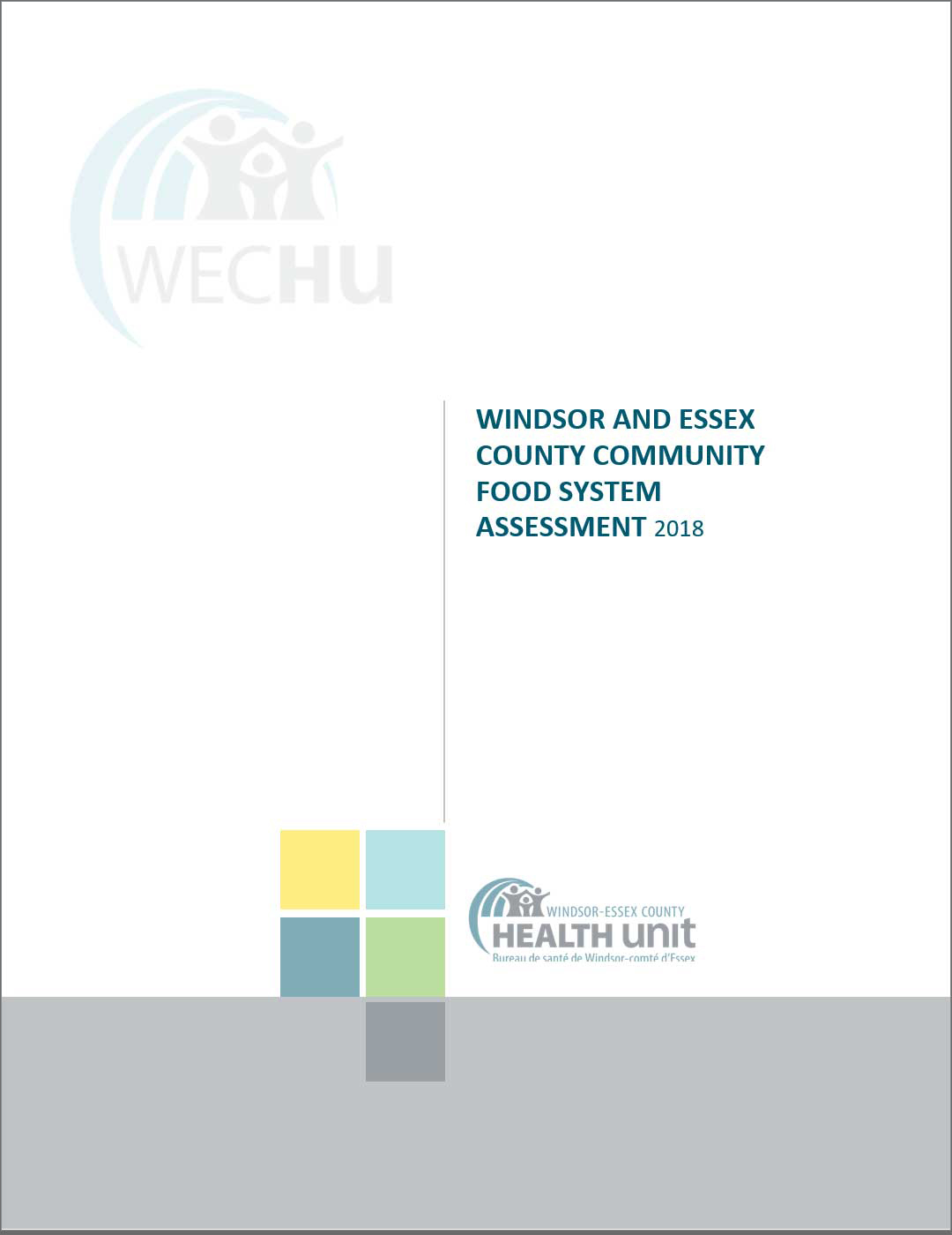 Windsor and Essex County Community Food System Assessment 2018